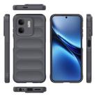 For Infinix Hot 50i 4G Global Magic Shield TPU + Flannel Phone Case(Dark Grey) - 3