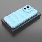 For Infinix Hot 50i 4G Global Magic Shield TPU + Flannel Phone Case(Light Blue) - 2