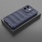 For Infinix Hot 50i 4G Global Magic Shield TPU + Flannel Phone Case(Dark Blue) - 2