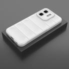 For Infinix Hot 50i 4G Global Magic Shield TPU + Flannel Phone Case(White) - 2