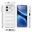 For Infinix Hot 50i 4G Global Magic Shield TPU + Flannel Phone Case(White) - 3