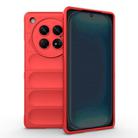 For Infinix Zero 40 5G Global Magic Shield TPU + Flannel Phone Case(Red) - 1