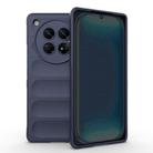 For Infinix Zero 40 5G Global Magic Shield TPU + Flannel Phone Case(Dark Blue) - 1