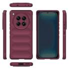 For Infinix Zero 40 5G Global Magic Shield TPU + Flannel Phone Case(Wine Red) - 3