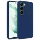 For Samsung Galaxy S24 5G Wheat Straw Material + TPU Phone Case(Blue) - 1