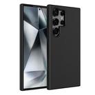 For Samsung Galaxy S25 Ultra 5G Wheat Straw Material + TPU Phone Case(Black) - 1