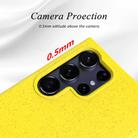 For Samsung Galaxy S25 Ultra 5G Wheat Straw Material + TPU Phone Case(White) - 3