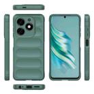 For Tecno Spark 20 Magic Shield TPU + Flannel Phone Case(Dark Green) - 3