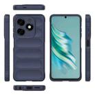 For Tecno Spark 20 Magic Shield TPU + Flannel Phone Case(Dark Blue) - 3