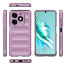 For Tecno Spark 20 Magic Shield TPU + Flannel Phone Case(Purple) - 3