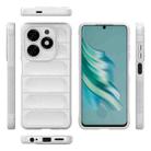 For Tecno Spark 20 Magic Shield TPU + Flannel Phone Case(White) - 3