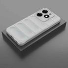 For Tecno Spark Go 2024 / 20C / Pop 8 Magic Shield TPU + Flannel Phone Case(Grey) - 2