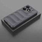 For Tecno Spark Go 2024 / 20C / Pop 8 Magic Shield TPU + Flannel Phone Case(Dark Grey) - 2