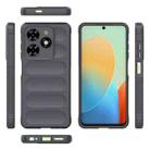 For Tecno Spark Go 2024 / 20C / Pop 8 Magic Shield TPU + Flannel Phone Case(Dark Grey) - 3