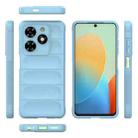For Tecno Spark Go 2024 / 20C / Pop 8 Magic Shield TPU + Flannel Phone Case(Light Blue) - 3
