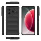 For Tecno Camon 30 Pro 5G Global Magic Shield TPU + Flannel Phone Case(Black) - 3