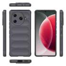 For Tecno Camon 30 Pro 5G Global Magic Shield TPU + Flannel Phone Case(Dark Grey) - 3