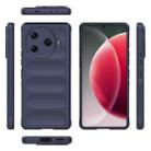 For Tecno Camon 30 Pro 5G Global Magic Shield TPU + Flannel Phone Case(Dark Blue) - 3