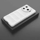 For Tecno Camon 30 Pro 5G Global Magic Shield TPU + Flannel Phone Case(White) - 2