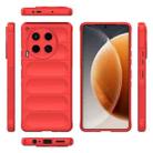 For Tecno Camon 30 4G Global Magic Shield TPU + Flannel Phone Case(Red) - 3