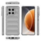 For Tecno Camon 30 4G Global Magic Shield TPU + Flannel Phone Case(Grey) - 3