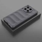 For Tecno Camon 30 4G Global Magic Shield TPU + Flannel Phone Case(Dark Grey) - 2