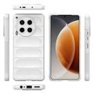 For Tecno Camon 30 4G Global Magic Shield TPU + Flannel Phone Case(White) - 3