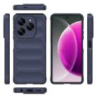 For Tecno Spark 20 Pro 4G Global Magic Shield TPU + Flannel Phone Case(Dark Blue) - 3