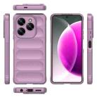 For Tecno Spark 20 Pro 4G Global Magic Shield TPU + Flannel Phone Case(Purple) - 3