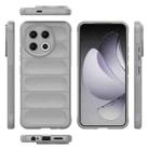 For Tecno Spark 30 Pro Global Magic Shield TPU + Flannel Phone Case(Grey) - 3