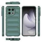 For Tecno Spark 30 Pro Global Magic Shield TPU + Flannel Phone Case(Dark Green) - 3