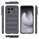 For Tecno Spark 30 Pro Global Magic Shield TPU + Flannel Phone Case(Dark Grey) - 3