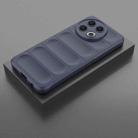 For Tecno Spark 30 Pro Global Magic Shield TPU + Flannel Phone Case(Dark Blue) - 2
