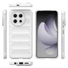 For Tecno Spark 30 Pro Global Magic Shield TPU + Flannel Phone Case(White) - 3