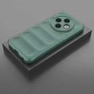 For Tecno Spark 30C 4G Global Magic Shield TPU + Flannel Phone Case(Dark Green) - 2