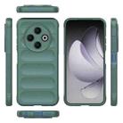 For Tecno Spark 30C 4G Global Magic Shield TPU + Flannel Phone Case(Dark Green) - 3