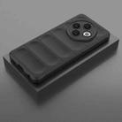 For Tecno Spark 30 4G Global Magic Shield TPU + Flannel Phone Case(Black) - 2