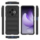 For Tecno Spark 30 4G Global Magic Shield TPU + Flannel Phone Case(Black) - 3