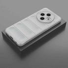 For Tecno Spark 30 4G Global Magic Shield TPU + Flannel Phone Case(Grey) - 2