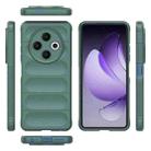For Tecno Spark 30 4G Global Magic Shield TPU + Flannel Phone Case(Dark Green) - 3
