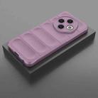 For Tecno Spark 30 4G Global Magic Shield TPU + Flannel Phone Case(Purple) - 2