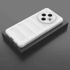 For Tecno Spark 30 4G Global Magic Shield TPU + Flannel Phone Case(White) - 2