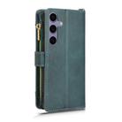 For Samsung Galaxy S24+ 5G Litchi Texture Zipper Leather Phone Case(Green) - 3