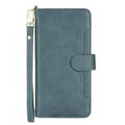 For Samsung Galaxy S25+ 5G Litchi Texture Zipper Leather Phone Case(Green) - 2