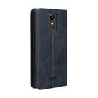 For Consumer Cellular Iris Connect Magnetic Buckle Retro Texture Leather Phone Case(Blue) - 3
