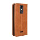 For Consumer Cellular Iris Connect Magnetic Buckle Retro Texture Leather Phone Case(Brown) - 3