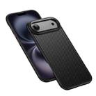 For iPhone 17 Air Kevlar Fiber Shockproof MagSafe Phone Case(Black) - 2
