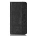 For Boost Mobile Bounce 4G Magnetic Buckle Retro Texture Leather Phone Case(Black) - 2