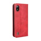 For Boost Mobile Bounce 4G Magnetic Buckle Retro Texture Leather Phone Case(Red) - 3