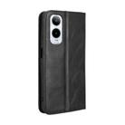 For Cricket Icon 6  Magnetic Buckle Retro Texture Leather Phone Case(Black) - 3